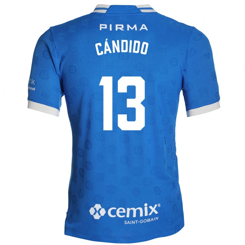 Danxen Heren Camilo Cándido #13 Blauw Wit Rood Thuisshirt Thuistenue 2026/27 T-Shirt België