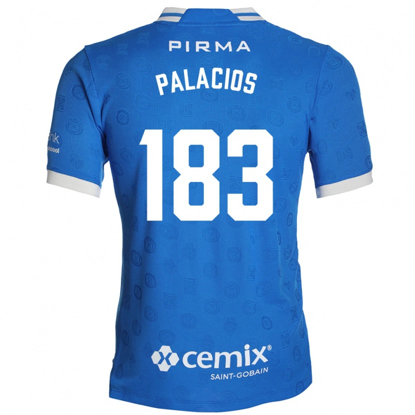 Danxen Heren Kelvin Palacios #183 Blauw Wit Rood Thuisshirt Thuistenue 2026/27 T-Shirt België
