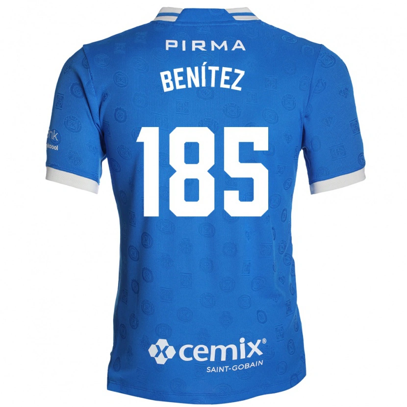 Danxen Heren Cristopher Benítez #185 Blauw Wit Rood Thuisshirt Thuistenue 2026/27 T-Shirt België