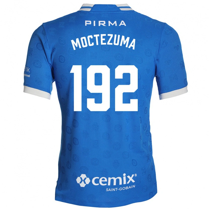 Danxen Heren Brayan Moctezuma #192 Blauw Wit Rood Thuisshirt Thuistenue 2026/27 T-Shirt België