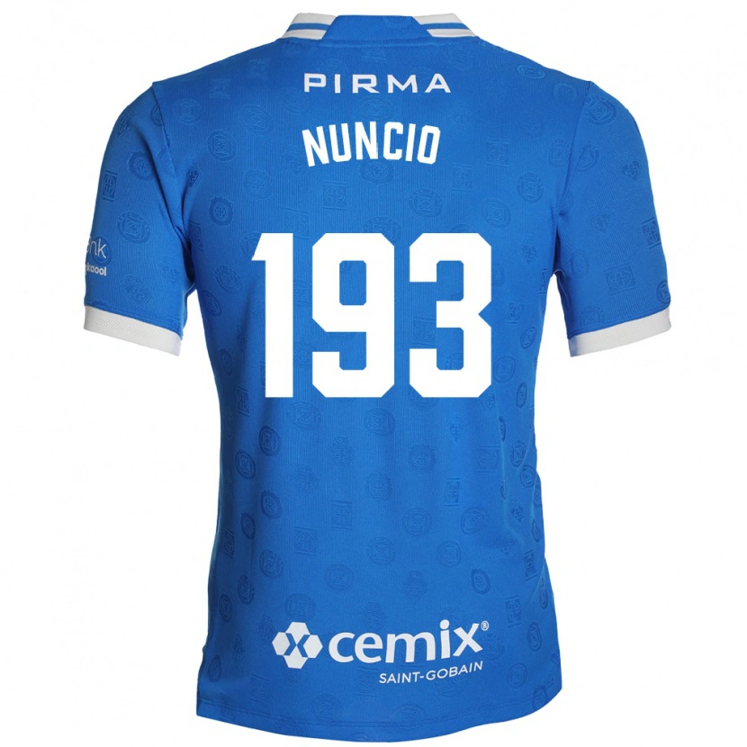 Danxen Heren Jorge Nuncio #193 Blauw Wit Rood Thuisshirt Thuistenue 2026/27 T-Shirt België