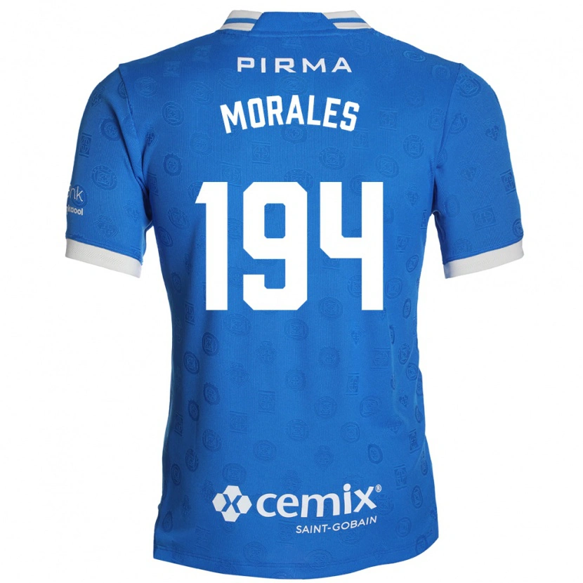 Danxen Heren Amaury Morales #194 Blauw Wit Rood Thuisshirt Thuistenue 2026/27 T-Shirt België