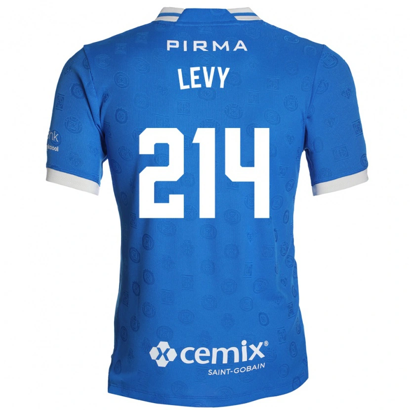 Danxen Heren Mateo Levy #214 Blauw Wit Rood Thuisshirt Thuistenue 2026/27 T-Shirt België