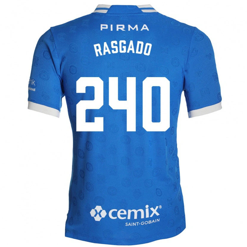 Danxen Heren Patricio Rasgado #240 Blauw Wit Rood Thuisshirt Thuistenue 2026/27 T-Shirt België