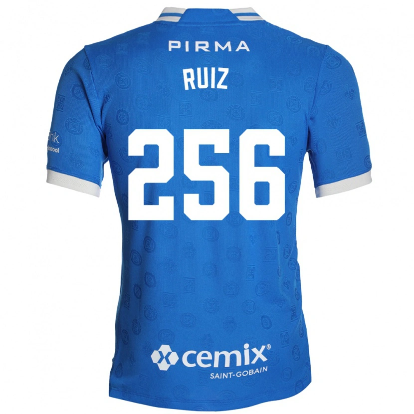 Danxen Heren Fernando Ruiz #256 Blauw Wit Rood Thuisshirt Thuistenue 2026/27 T-Shirt België