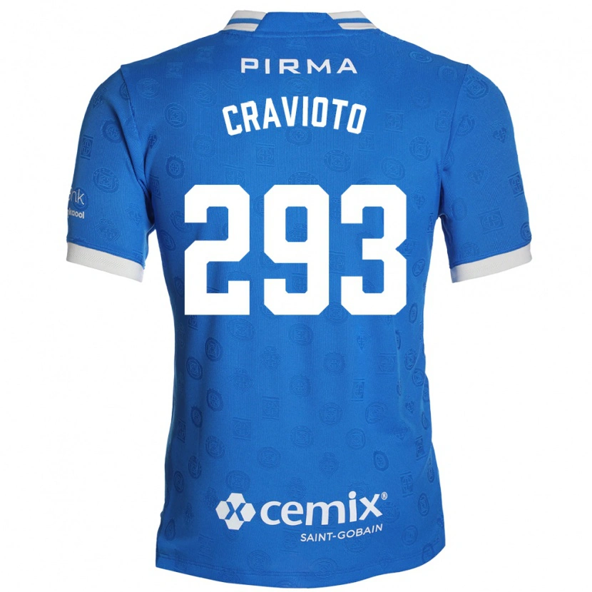Danxen Heren Aldo Cravioto #293 Blauw Wit Rood Thuisshirt Thuistenue 2026/27 T-Shirt België