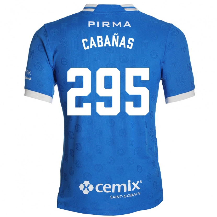 Danxen Heren Diego Cabañas #295 Blauw Wit Rood Thuisshirt Thuistenue 2026/27 T-Shirt België
