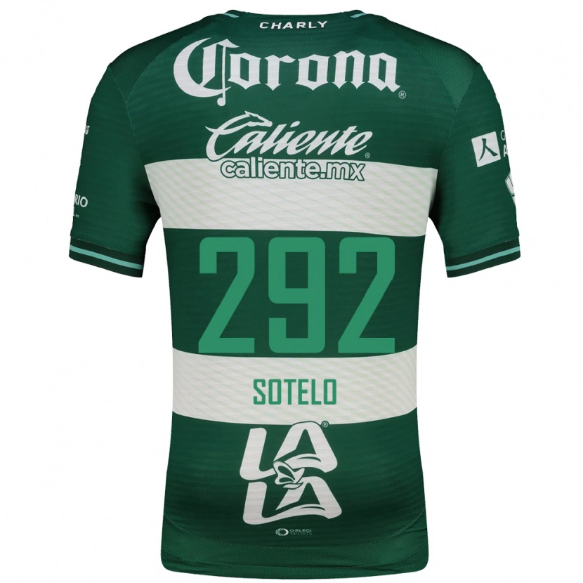 Danxen Heren José Sotelo #292 Groen Wit Thuisshirt Thuistenue 2026/27 T-Shirt België