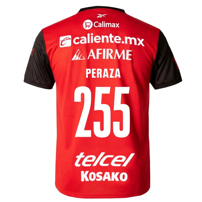 Danxen Heren Daniel Peraza #255 Zwart Rood Thuisshirt Thuistenue 2026/27 T-Shirt België