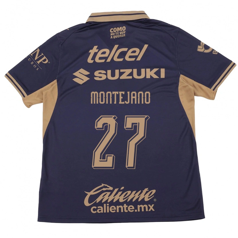 Danxen Heren Emanuel Montejano #27 Paars Bruin Thuisshirt Thuistenue 2026/27 T-Shirt België