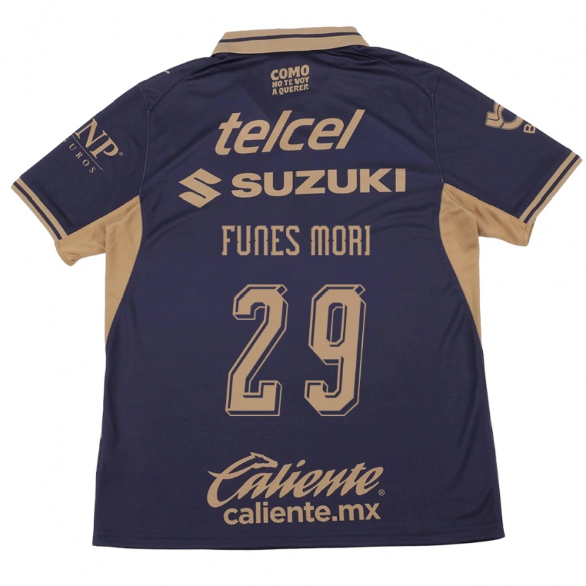 Danxen Heren Rogelio Funes Mori #29 Paars Bruin Thuisshirt Thuistenue 2026/27 T-Shirt België