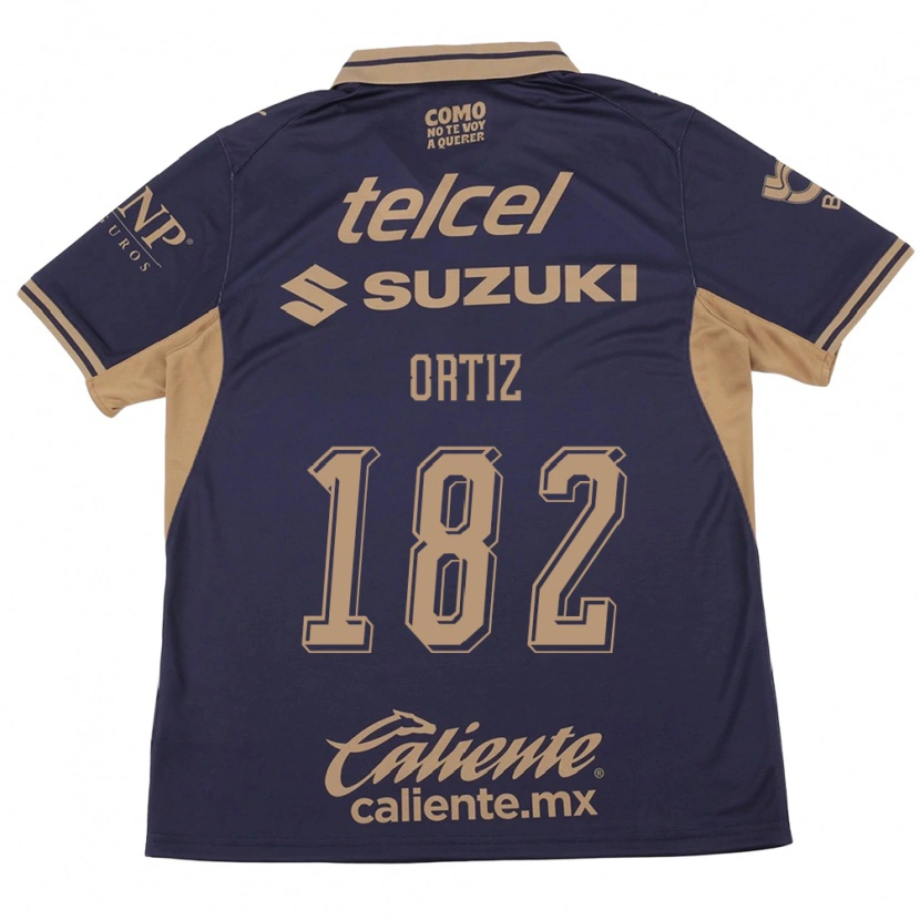 Danxen Heren Jorge Ortiz #182 Paars Bruin Thuisshirt Thuistenue 2026/27 T-Shirt België