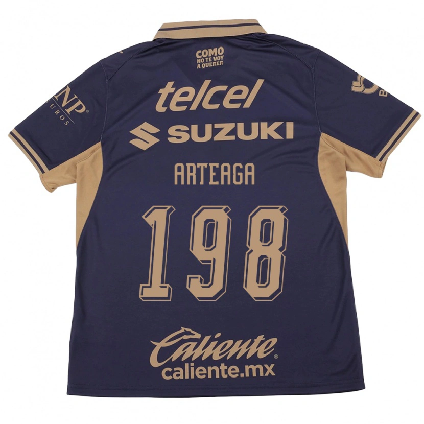 Danxen Heren Edwin Arteaga #198 Paars Bruin Thuisshirt Thuistenue 2026/27 T-Shirt België