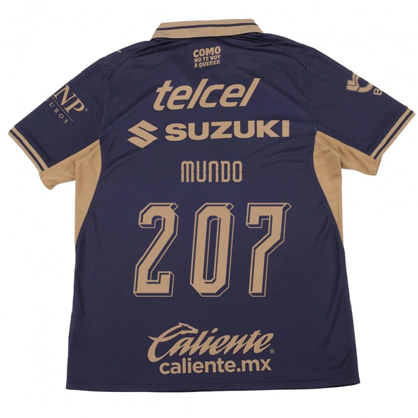 Danxen Heren César Mundo #207 Paars Bruin Thuisshirt Thuistenue 2026/27 T-Shirt België