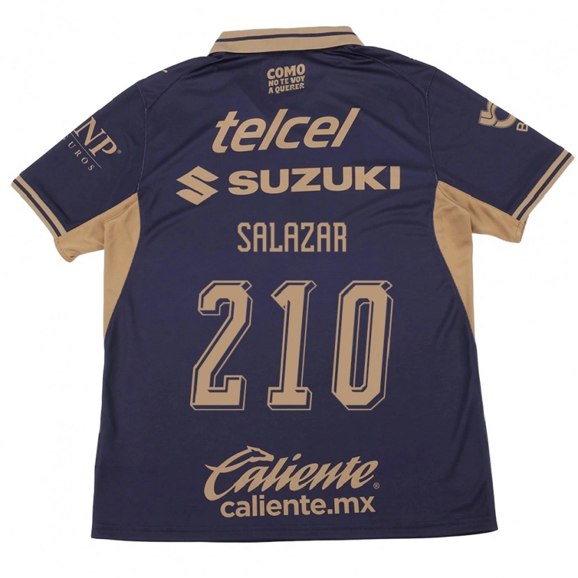 Danxen Heren Jared Salazar #210 Paars Bruin Thuisshirt Thuistenue 2026/27 T-Shirt België