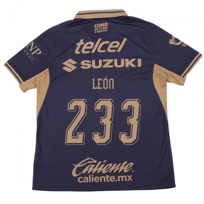 Danxen Heren Andryk León #233 Paars Bruin Thuisshirt Thuistenue 2026/27 T-Shirt België
