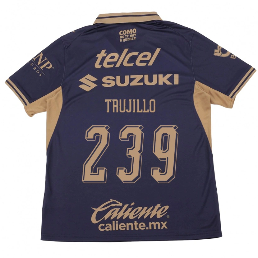 Danxen Heren Axel Trujillo #239 Paars Bruin Thuisshirt Thuistenue 2026/27 T-Shirt België