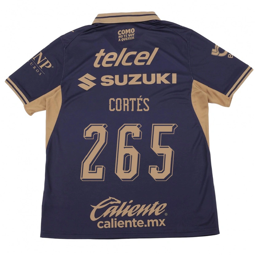 Danxen Heren Jhostyn Cortés #265 Paars Bruin Thuisshirt Thuistenue 2026/27 T-Shirt België
