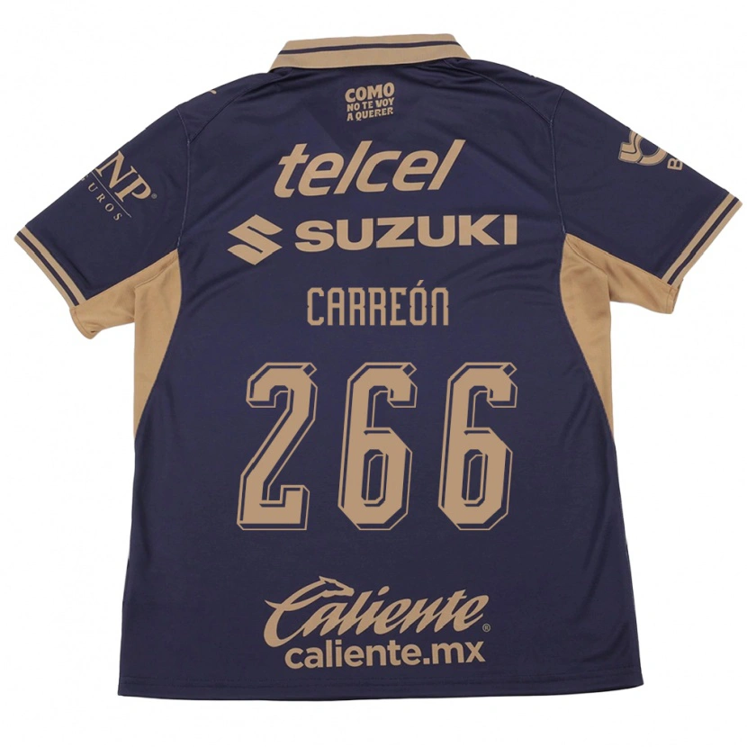 Danxen Heren Rogelio Carreón #266 Paars Bruin Thuisshirt Thuistenue 2026/27 T-Shirt België
