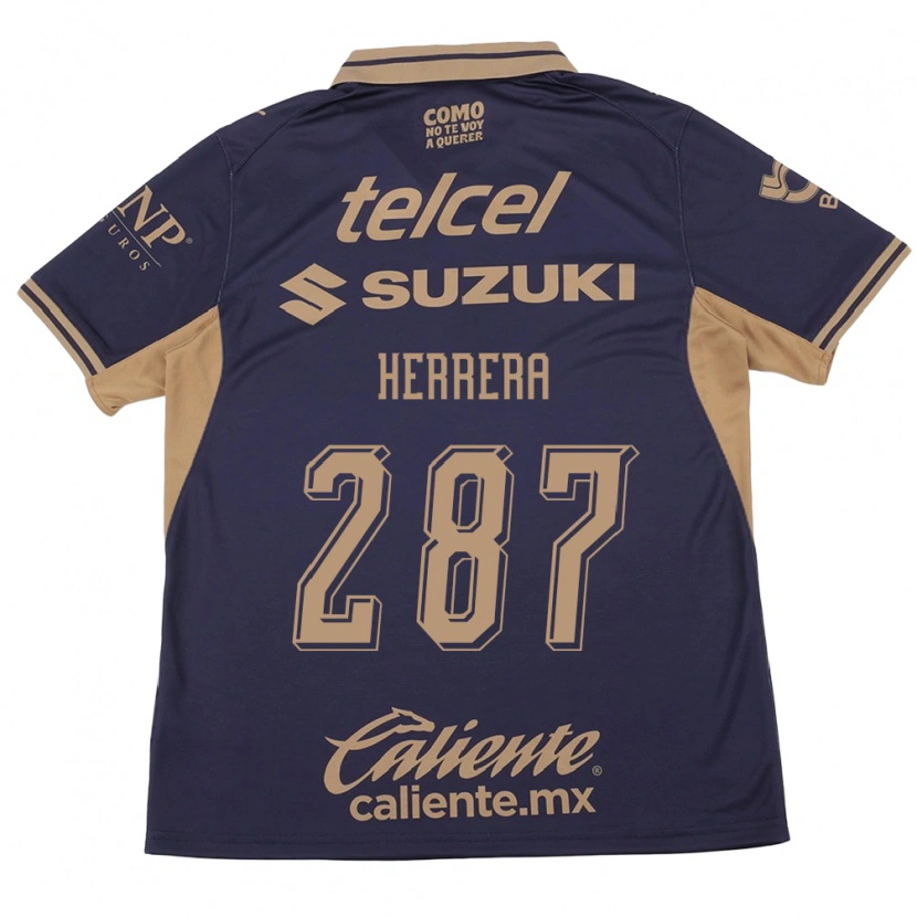 Danxen Heren Sebastián Herrera #287 Paars Bruin Thuisshirt Thuistenue 2026/27 T-Shirt België