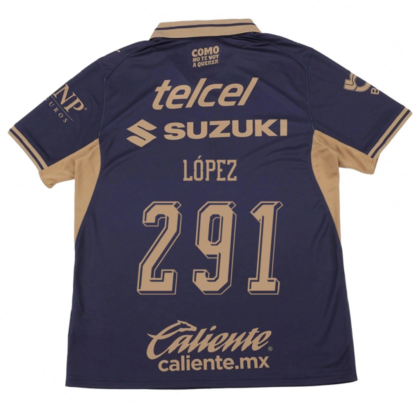 Danxen Heren Javier López #291 Paars Bruin Thuisshirt Thuistenue 2026/27 T-Shirt België