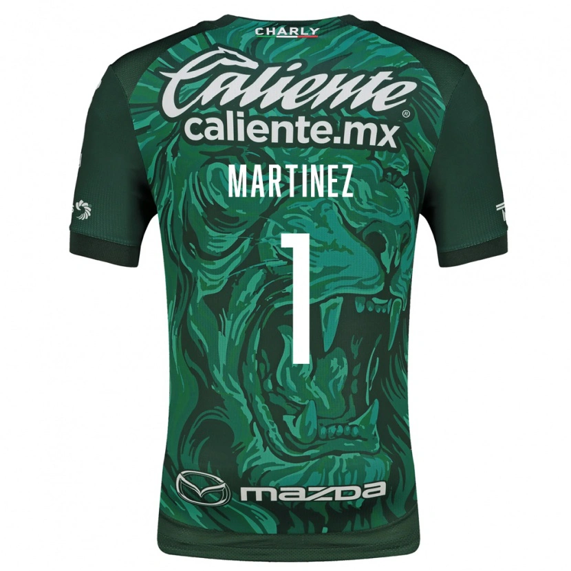 Danxen Heren Angeles Martínez #1 Groen Zwart Thuisshirt Thuistenue 2026/27 T-Shirt België