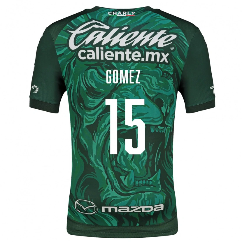 Danxen Heren Paulina Gómez #15 Groen Zwart Thuisshirt Thuistenue 2026/27 T-Shirt België