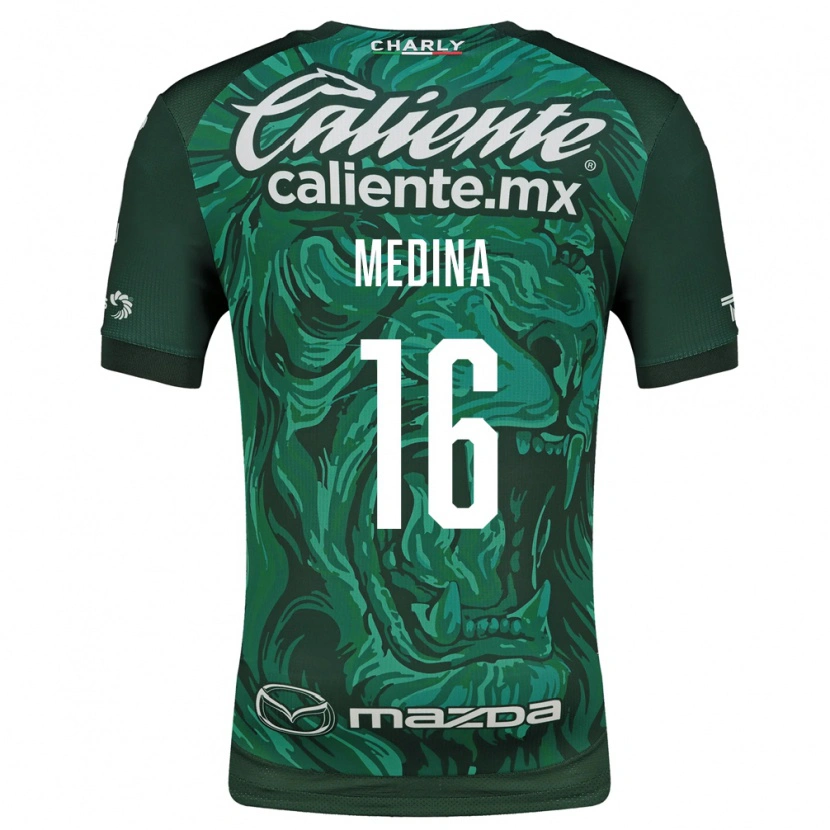 Danxen Heren Alan Medina #16 Groen Zwart Thuisshirt Thuistenue 2026/27 T-Shirt België