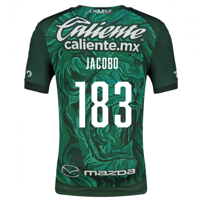 Danxen Heren Sebastián Jacobo #183 Groen Zwart Thuisshirt Thuistenue 2026/27 T-Shirt België