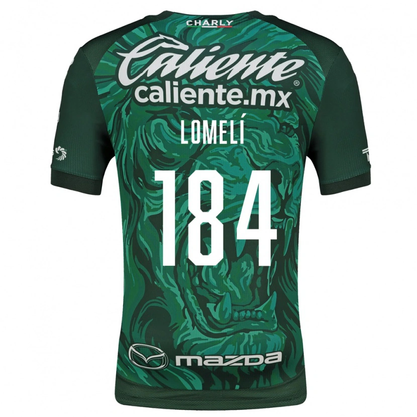 Danxen Heren Diego Lomelí #184 Groen Zwart Thuisshirt Thuistenue 2026/27 T-Shirt België