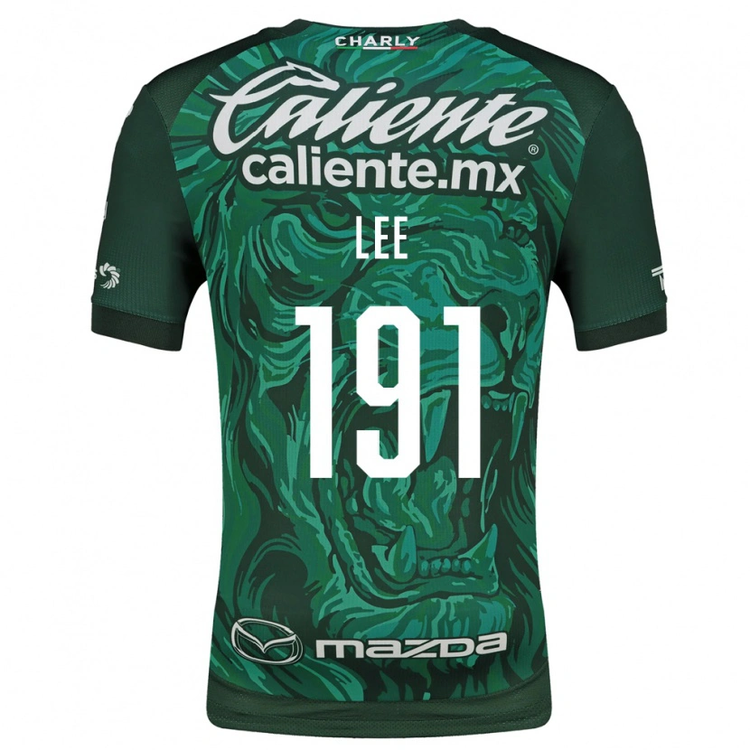 Danxen Heren Luis Lee #191 Groen Zwart Thuisshirt Thuistenue 2026/27 T-Shirt België
