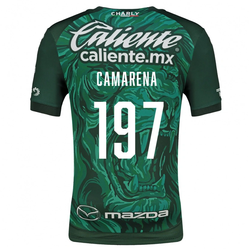 Danxen Heren Gael Camarena #197 Groen Zwart Thuisshirt Thuistenue 2026/27 T-Shirt België