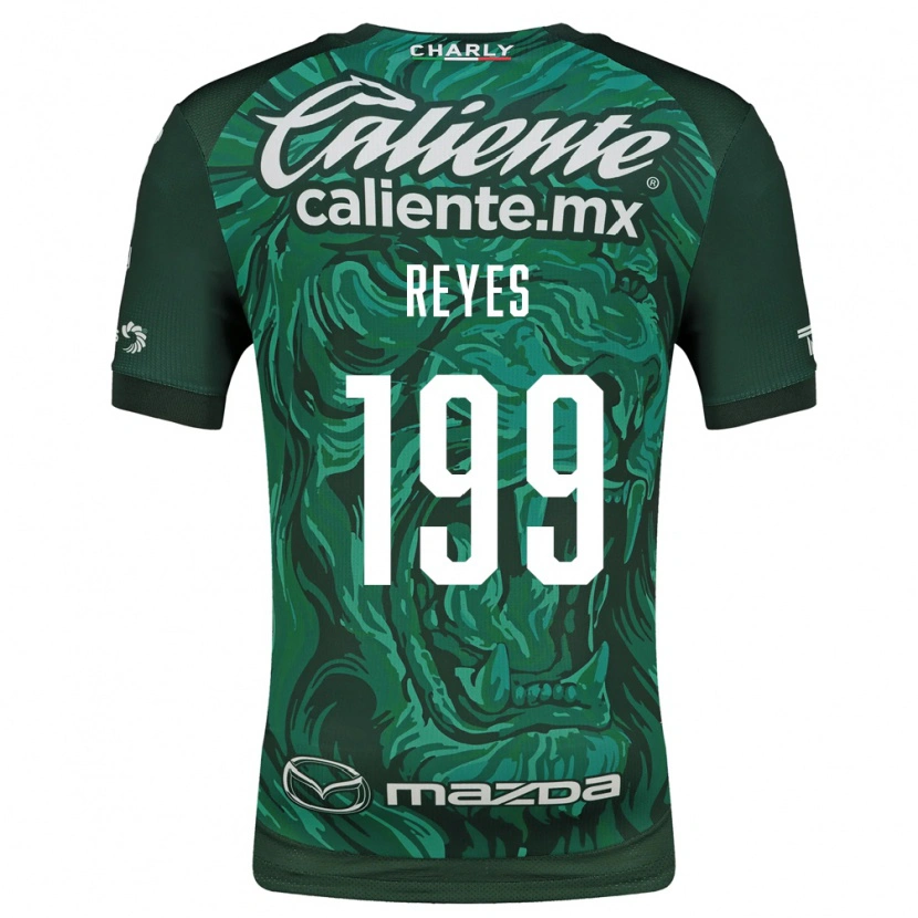 Danxen Heren Jonathan Reyes #199 Groen Zwart Thuisshirt Thuistenue 2026/27 T-Shirt België