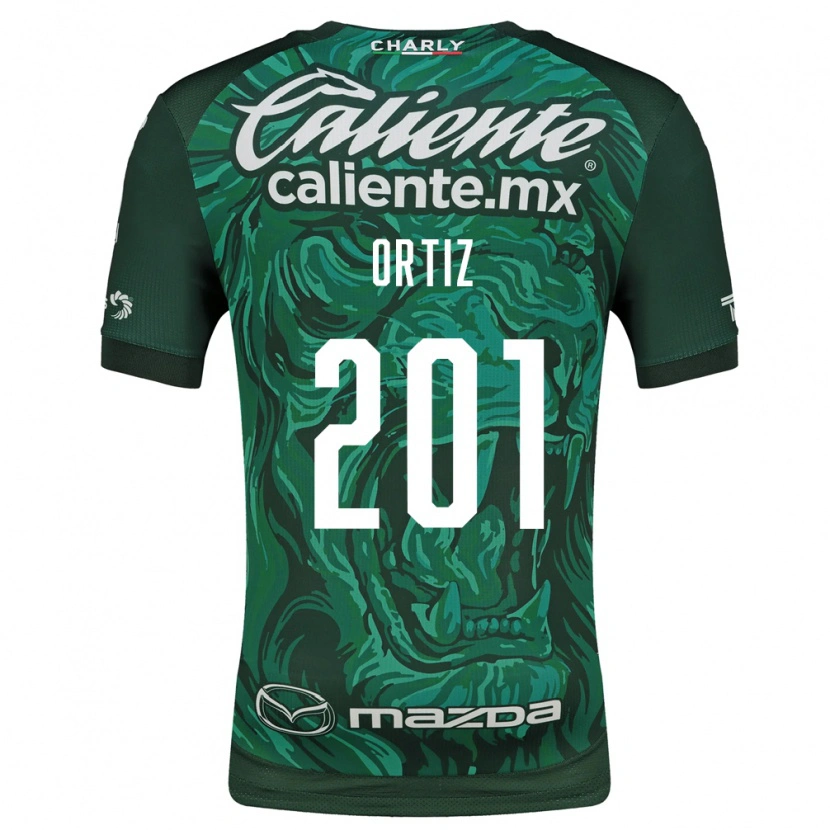 Danxen Heren Youssef Ortiz #201 Groen Zwart Thuisshirt Thuistenue 2026/27 T-Shirt België