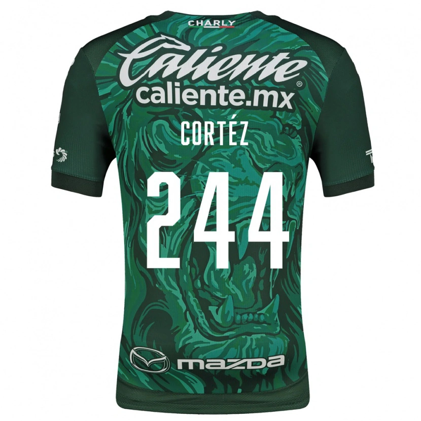 Danxen Heren Brayan Cortéz #244 Groen Zwart Thuisshirt Thuistenue 2026/27 T-Shirt België