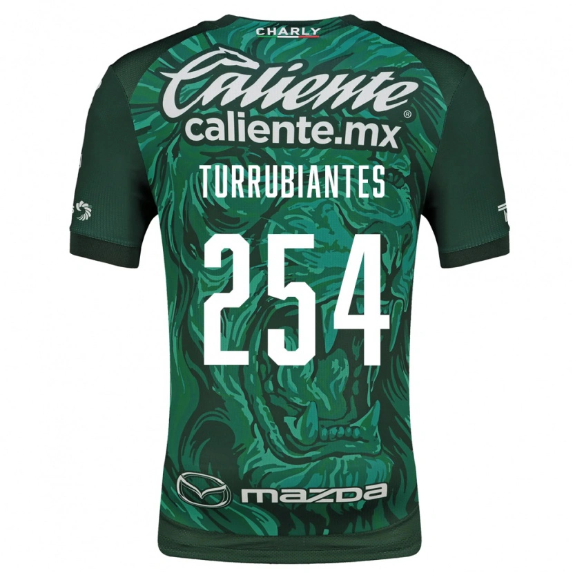 Danxen Heren Abdon Turrubiates #254 Groen Zwart Thuisshirt Thuistenue 2026/27 T-Shirt België