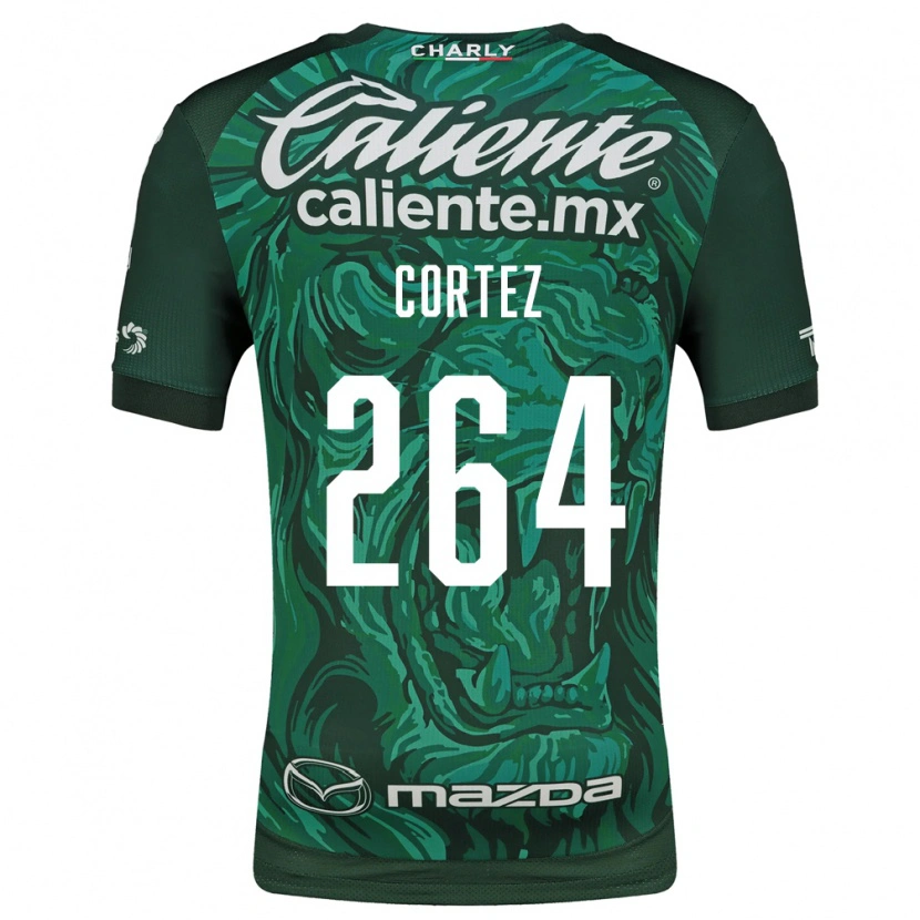Danxen Heren Enrique Cortez #264 Groen Zwart Thuisshirt Thuistenue 2026/27 T-Shirt België