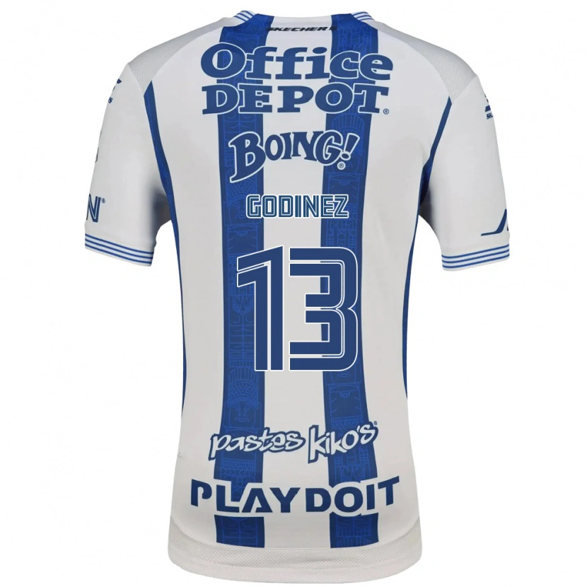 Danxen Heren Alexandra Godinez #13 Wit Marineblauw Thuisshirt Thuistenue 2026/27 T-Shirt België