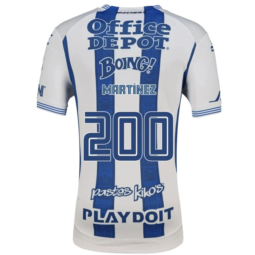 Danxen Heren Yaro Martínez #200 Wit Marineblauw Thuisshirt Thuistenue 2026/27 T-Shirt België