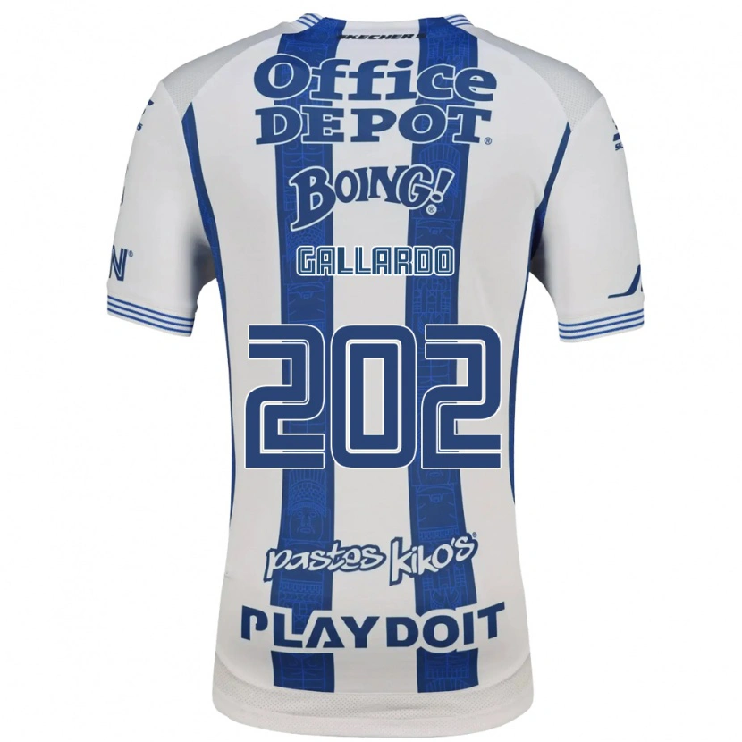 Danxen Heren Héctor Gallardo #202 Wit Marineblauw Thuisshirt Thuistenue 2026/27 T-Shirt België