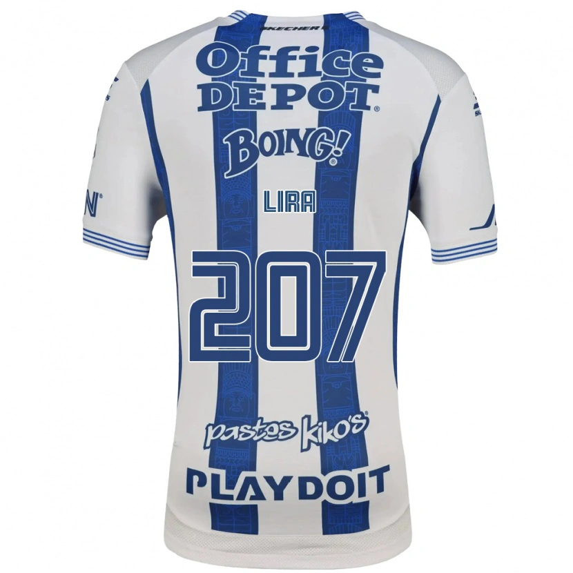 Danxen Heren Almir Lira #207 Wit Marineblauw Thuisshirt Thuistenue 2026/27 T-Shirt België