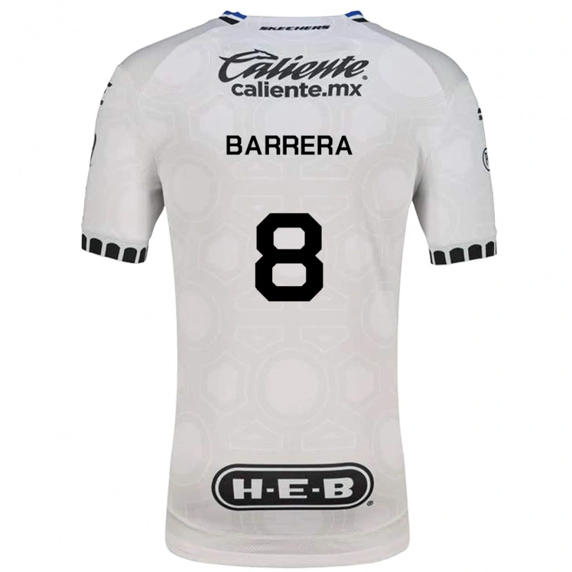 Danxen Heren Pablo Barrera #8 Wit Zwart Blauw Thuisshirt Thuistenue 2026/27 T-Shirt België