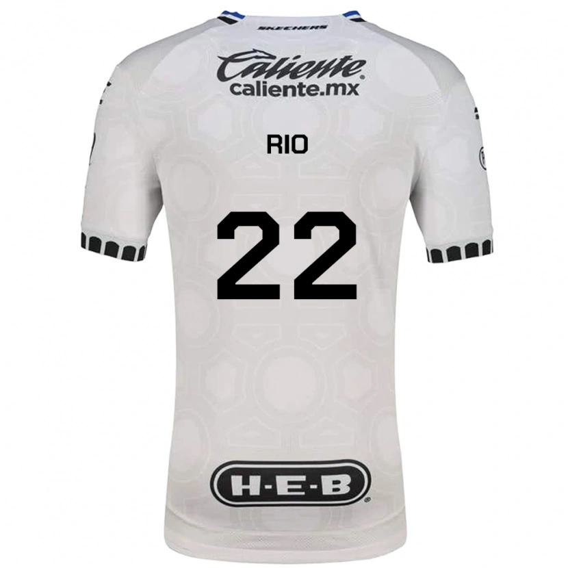 Danxen Heren Martín Rio #22 Wit Zwart Blauw Thuisshirt Thuistenue 2026/27 T-Shirt België