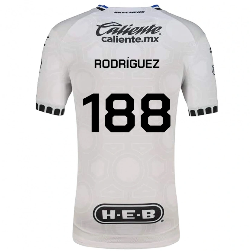 Danxen Heren Darío Rodríguez #188 Wit Zwart Blauw Thuisshirt Thuistenue 2026/27 T-Shirt België