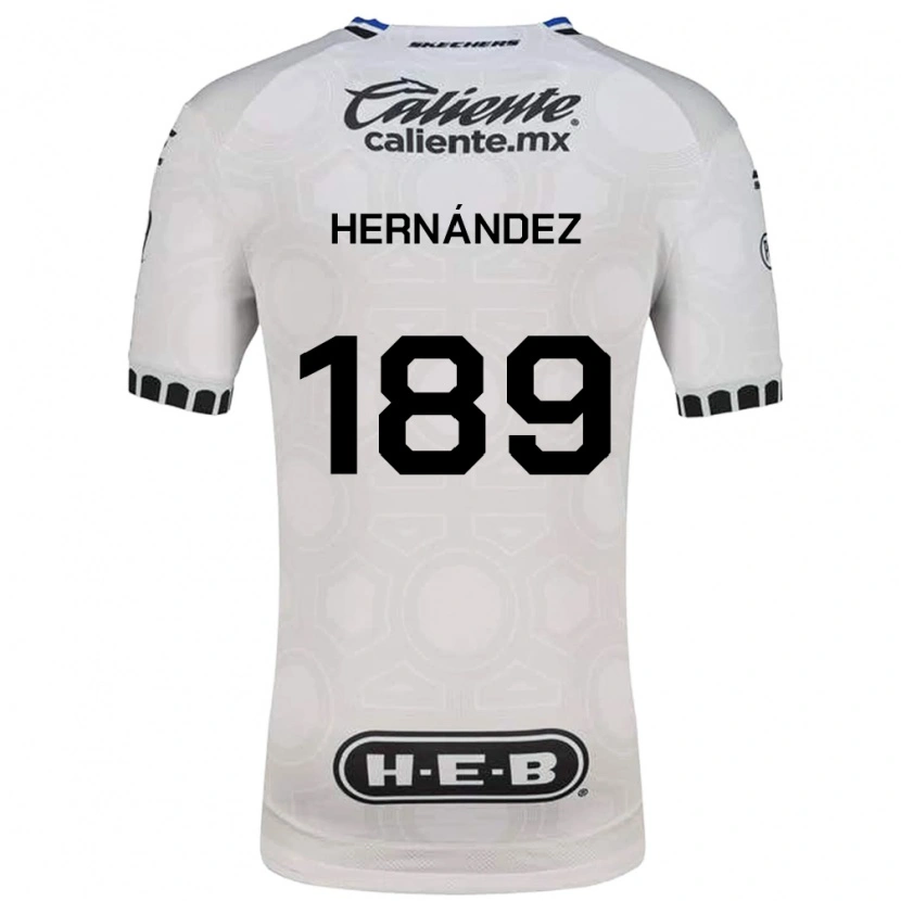 Danxen Heren Sebastián Hernández #189 Wit Zwart Blauw Thuisshirt Thuistenue 2026/27 T-Shirt België