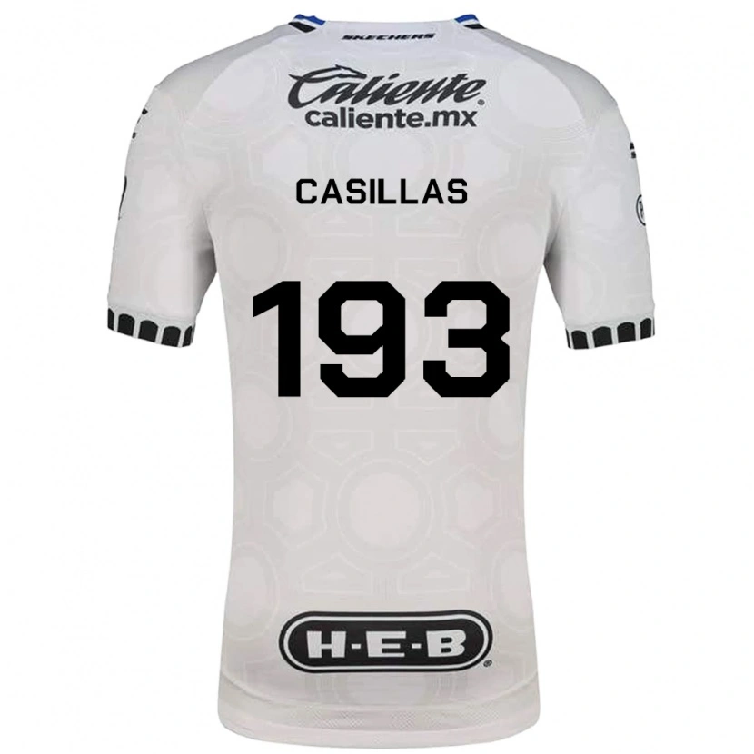 Danxen Heren Mauricio Casillas #193 Wit Zwart Blauw Thuisshirt Thuistenue 2026/27 T-Shirt België