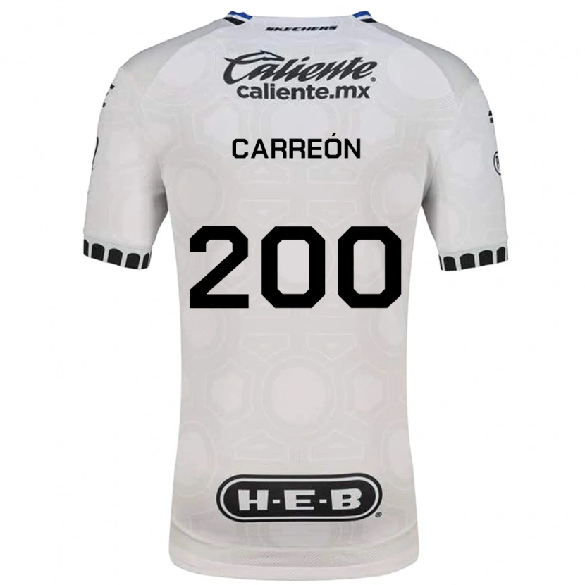 Danxen Heren Cristian Carreón #200 Wit Zwart Blauw Thuisshirt Thuistenue 2026/27 T-Shirt België
