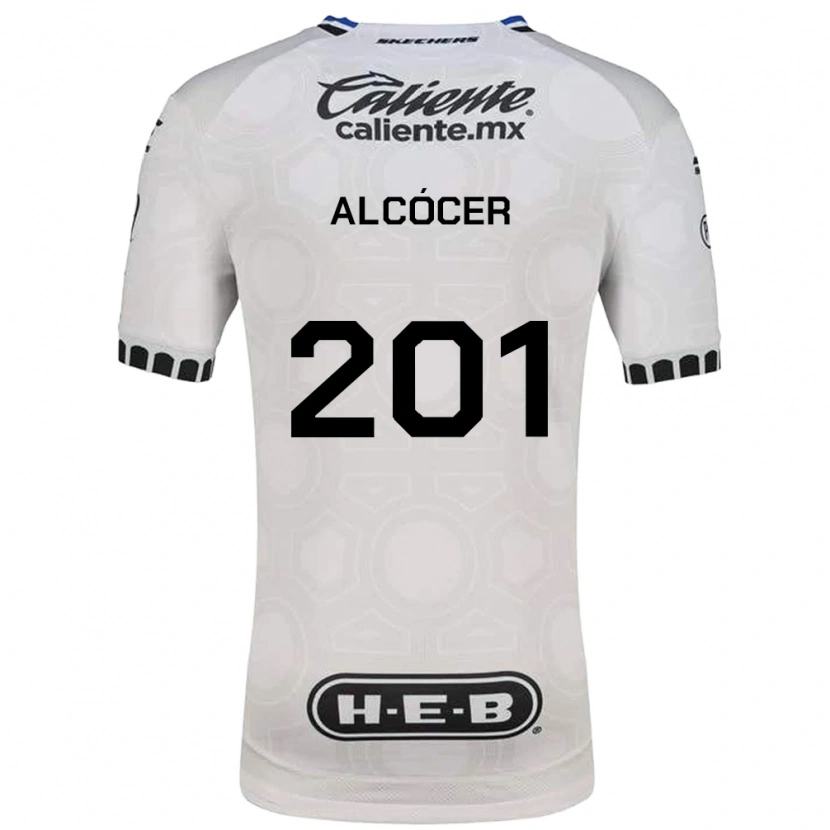 Danxen Heren Julián Alcócer #201 Wit Zwart Blauw Thuisshirt Thuistenue 2026/27 T-Shirt België