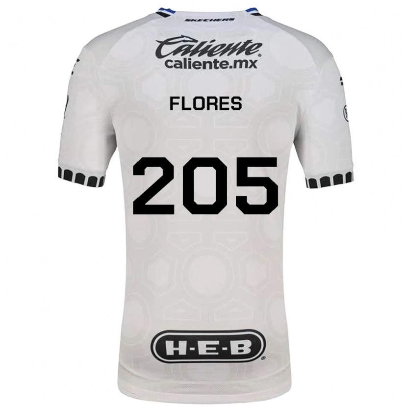 Danxen Heren Rolando Flores #205 Wit Zwart Blauw Thuisshirt Thuistenue 2026/27 T-Shirt België