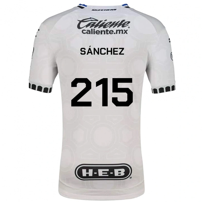 Danxen Heren José Sánchez #215 Wit Zwart Blauw Thuisshirt Thuistenue 2026/27 T-Shirt België